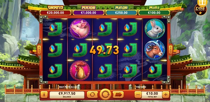 Fire blaze golden macaque slot features and rtp