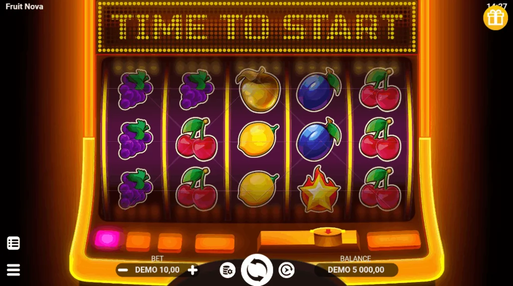 Fruit Nova demo gameplay