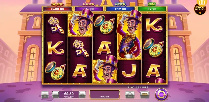 Fire blaze golden amazing factory slot features and rtp