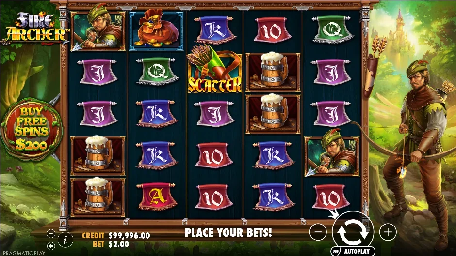 Fire archer demo gameplay how to play