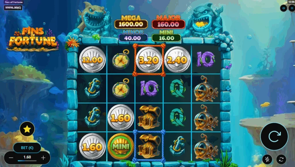 Fins of fortune slot game