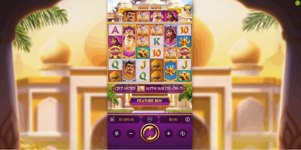 Ganesha Fortune slot game screenshot