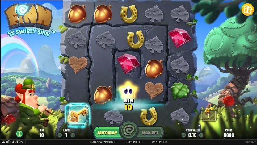 Finn and the swirly spin demo gameplay how to play