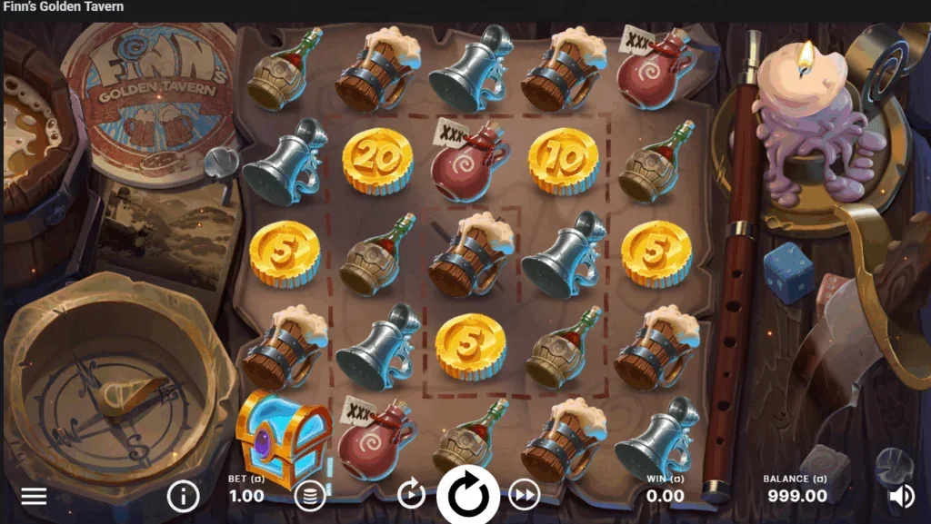 Finns golden tavern slot game screenshot