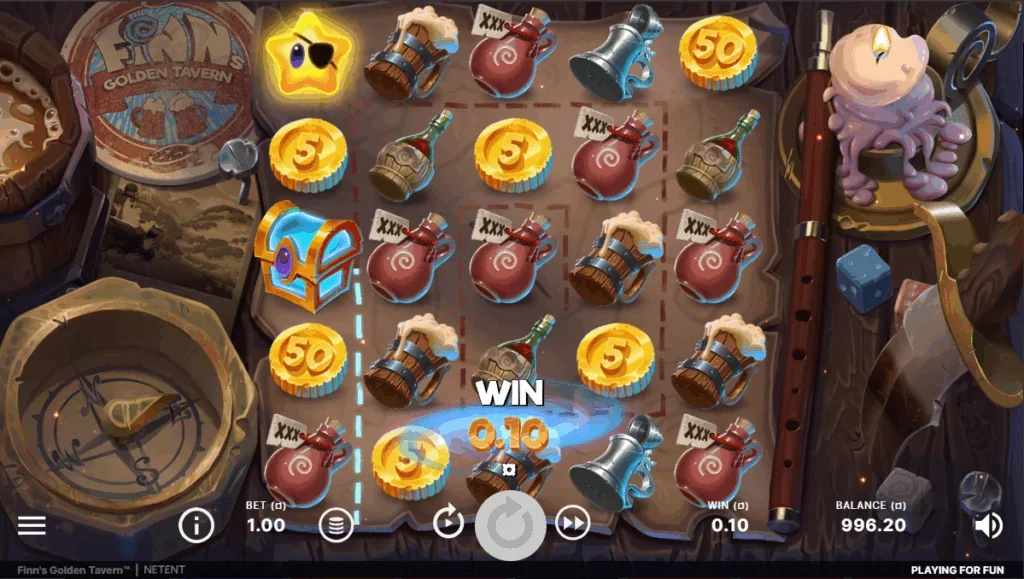 Finns golden tavern slot game