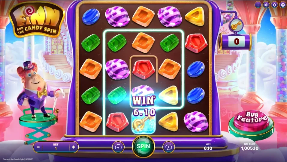 Finn and the candy spin demo gameplay how to play