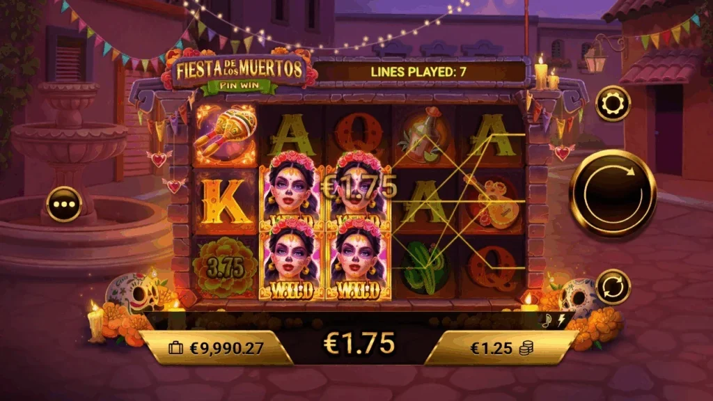 Fiesta de los muertos slot game