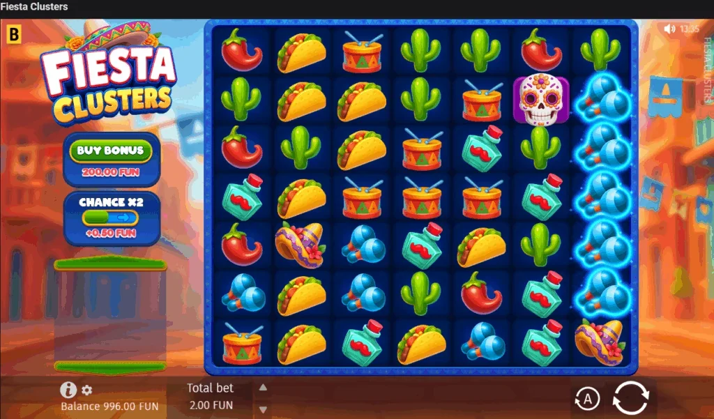Fiesta clusters demo gameplay how to play