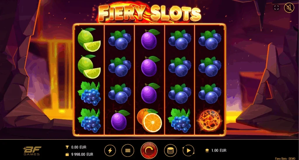 Fiery slots slot game