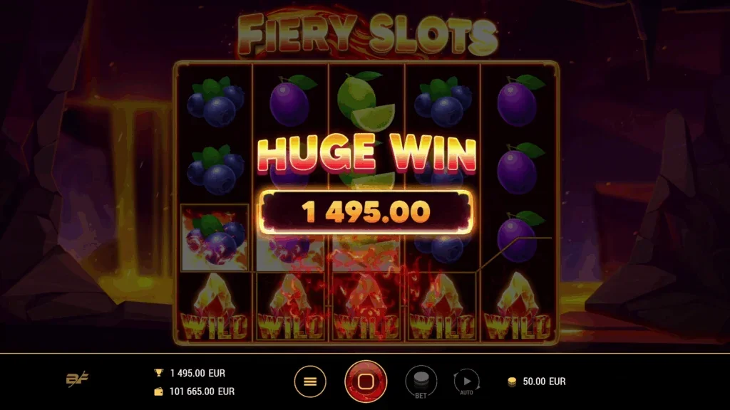 Fiery slots slot features and rtp