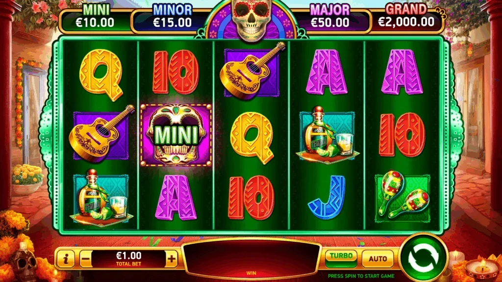 Feliz día de los muertos slot game
