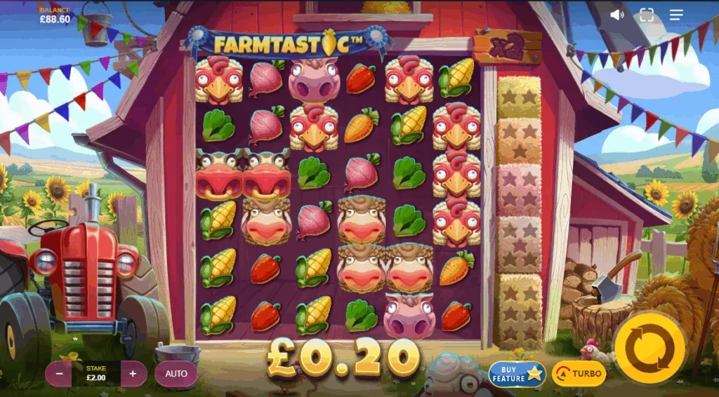 Farmtastic slot game