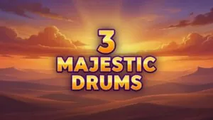 3 Majestic Drums Game Review by Spinomenal – RTP & Demo