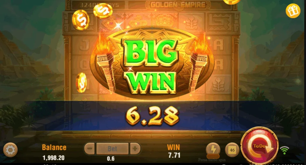 Golden Empire slot features and rtp