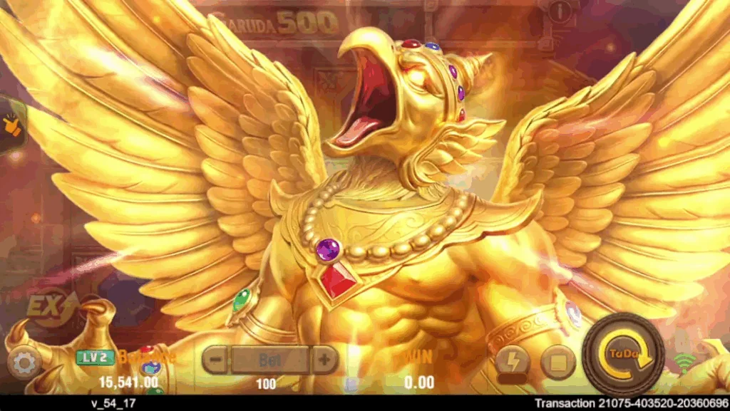 Fortune Garuda 500 slot game screenshot