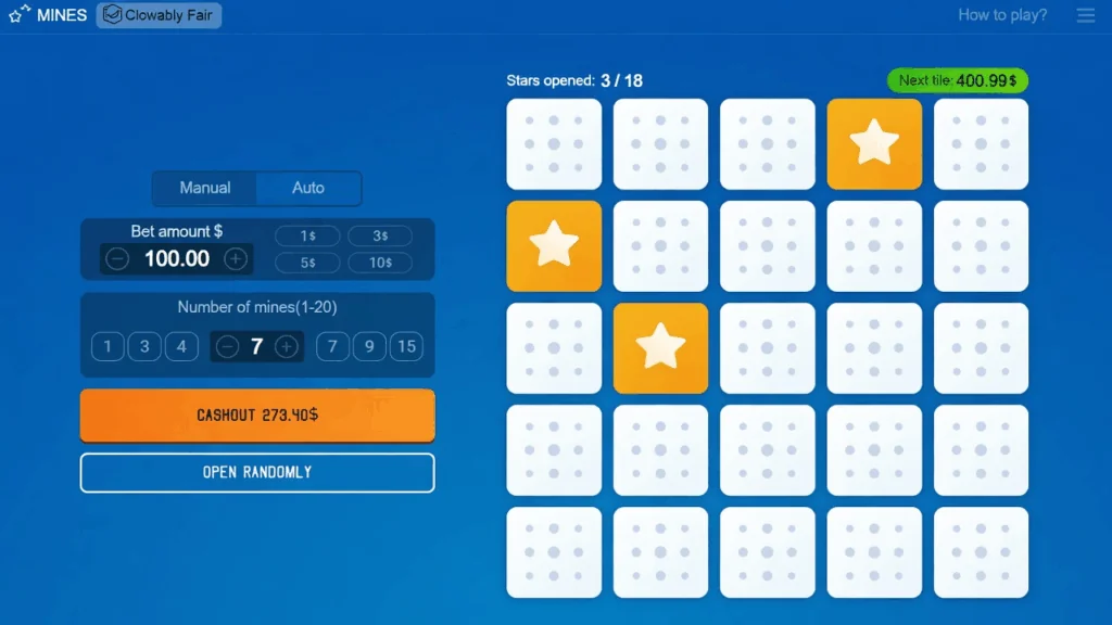 Mines slot features and rtp