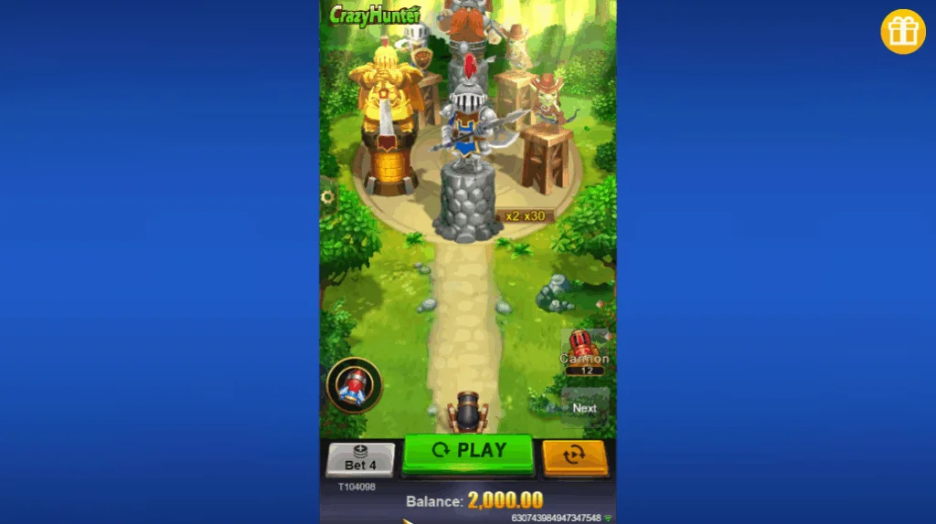 Crazy Hunter demo gameplay