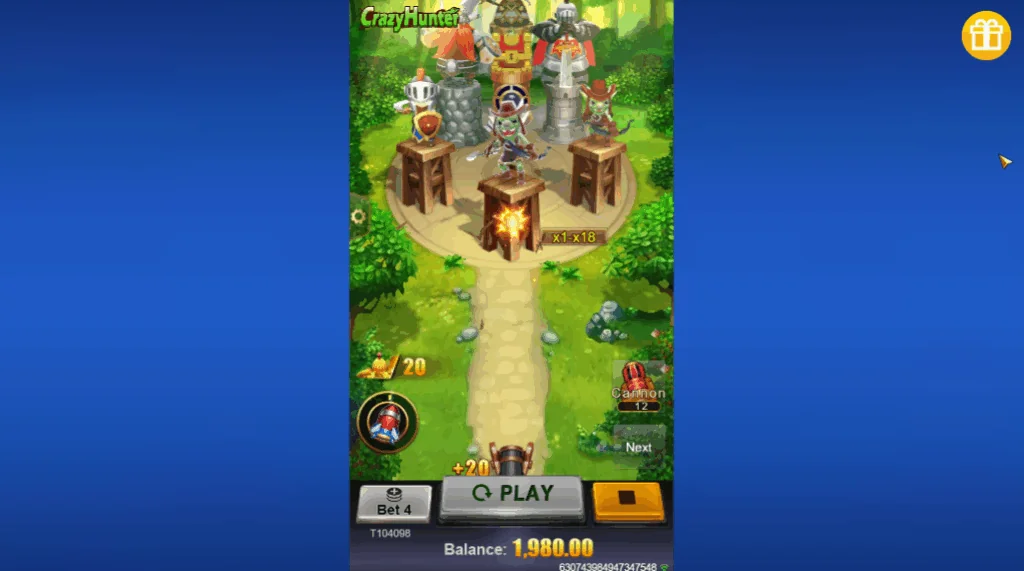 how to play Crazy Hunter slot game