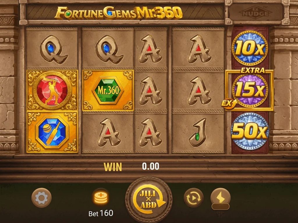 Fortune Gems Mr. 360 demo gameplay