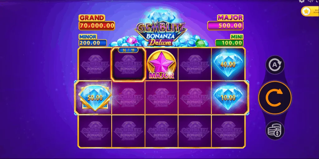 Gemblitz Bonanza Deluxe demo gameplay how to play