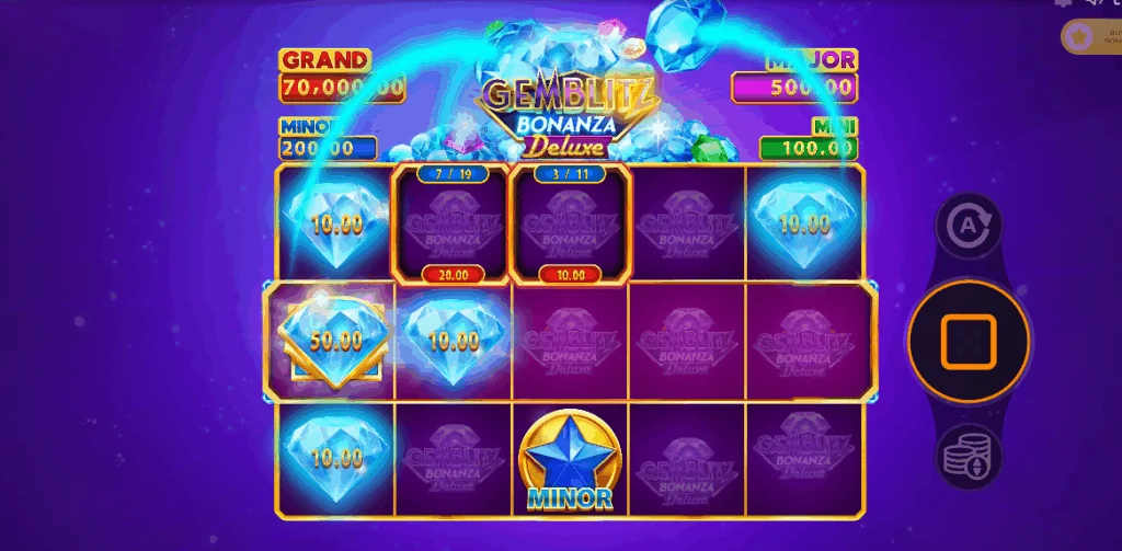 Gemblitz Bonanza Deluxe slot features and rtp