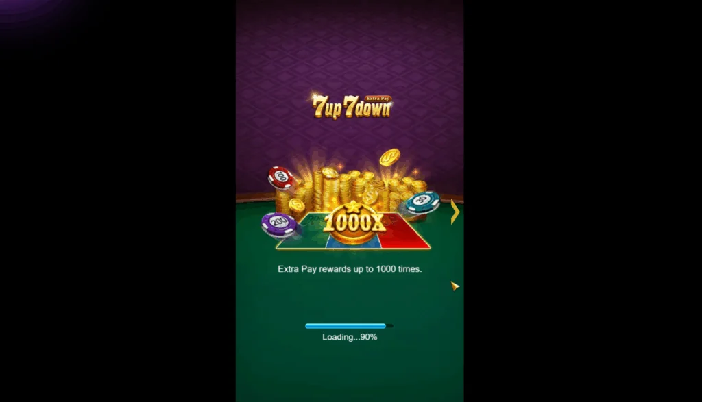 7up7down slot game screenshot
