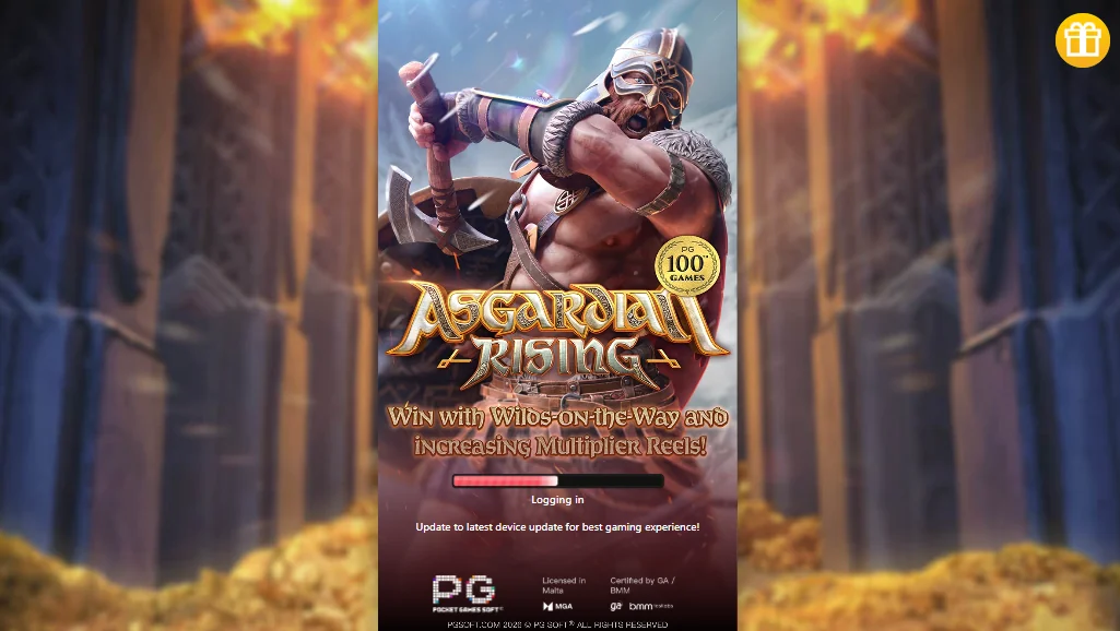 Asgardian Rising slot game screenshot