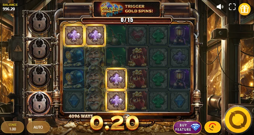 Dynamite Riches The Mother Lode slot game