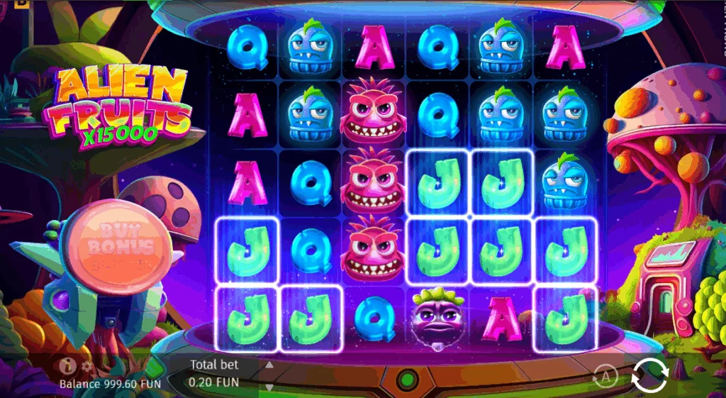 Alien Fruits demo gameplay how to play