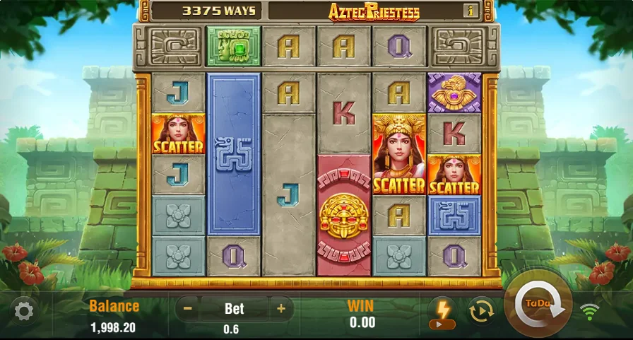 Aztec Priestess slot game