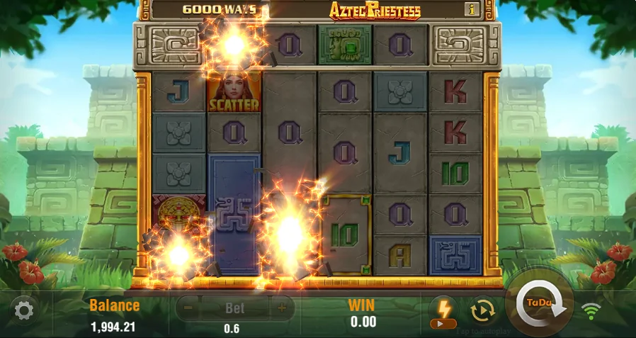 Aztec Priestess slot features and rtp