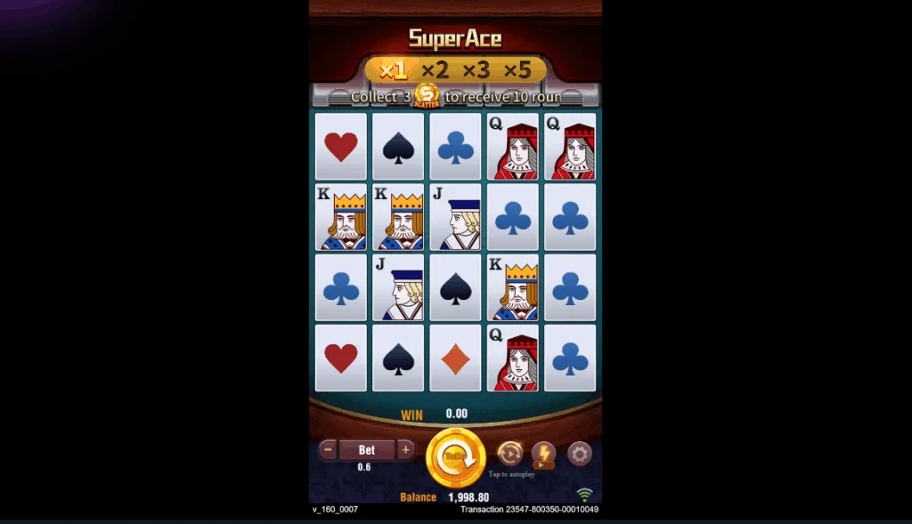 Super Ace slot game