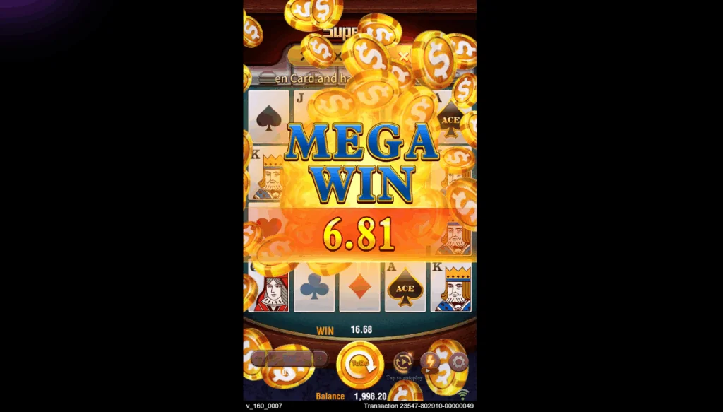 Super Ace slot features and rtp