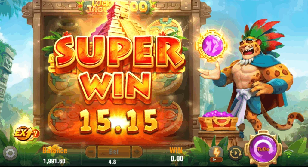 Lucky Jaguar 500 slot features and rtp