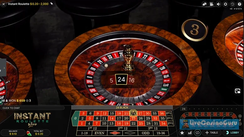 Instant Roulette demo gameplay how to play