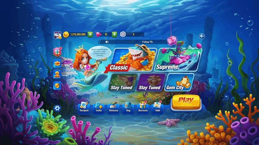 Jackpot Fishing 2 slot game screenshot