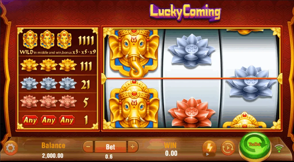 Lucky Coming slot game