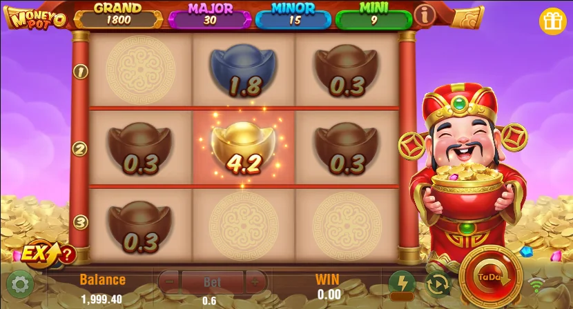 Money Pot slot game screenshot