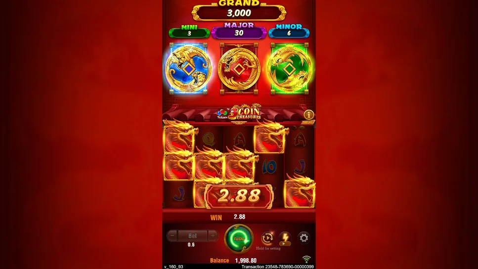 3 Coin Treasures demo gameplay how to play