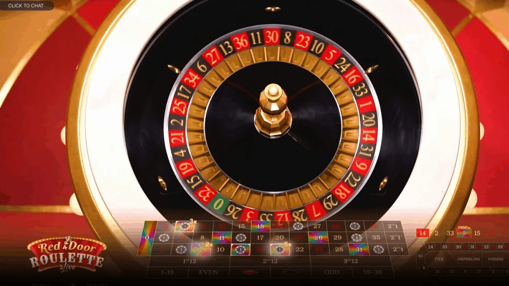 Red Door Roulette slot game