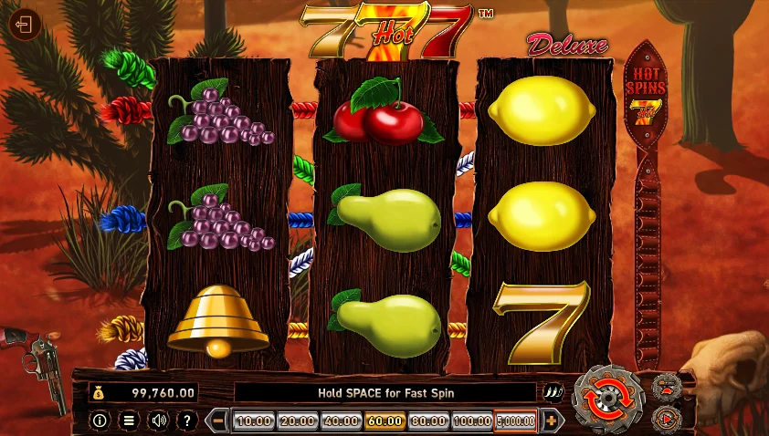 Hot 777 Deluxe slot game
