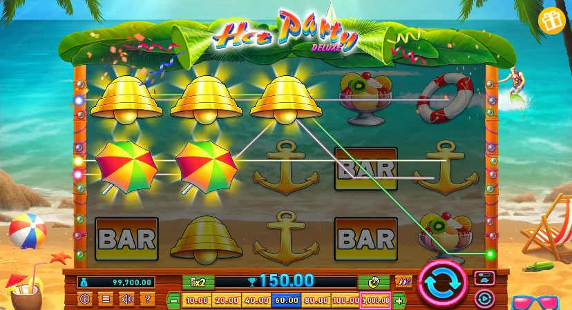 Hot Party Deluxe slot game