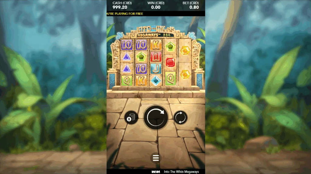 Into the Wild Megaways slot game screenshot