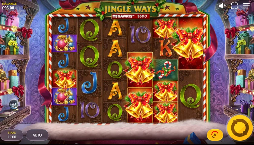 Jingle Ways Megaways demo gameplay how to play