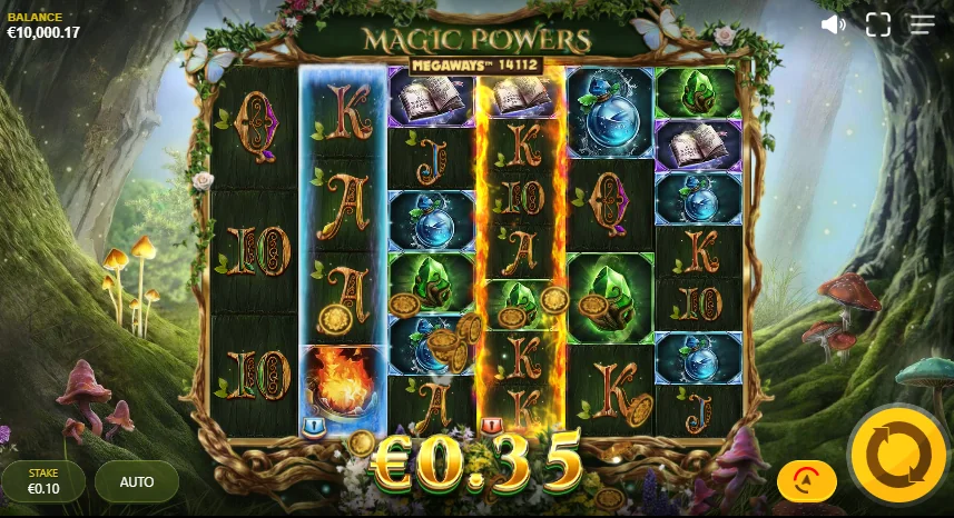 Magic Powers Megaways demo gameplay how to play