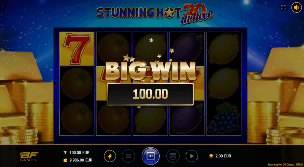 Stunning Hot 20 Deluxe slot features and rtp
