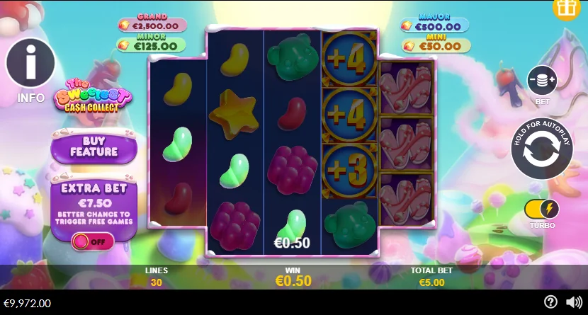 The Sweetest Cash Collect demo gameplay how to play