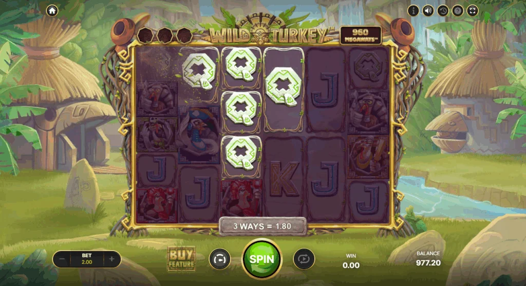Wild Turkey Megaways slot game