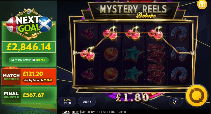 Mystery Reels Deluxe demo gameplay how to play