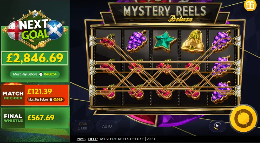 Mystery Reels Deluxe slot game